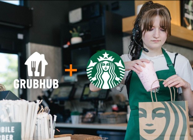 Starbucks orders will be available via Grubhub in select markets beginning in June, with national availability by August 2024