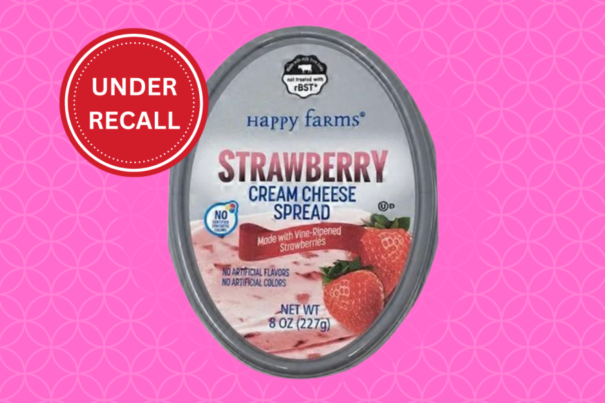 Happy Farms Strawberry Cream Cheese Spread is under recall.